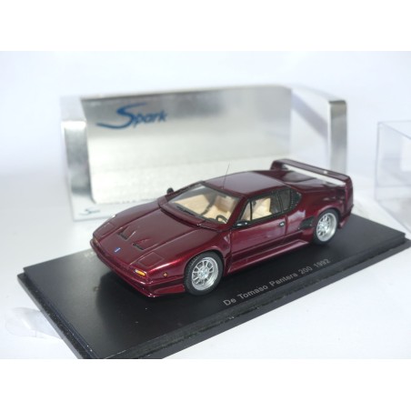 DE TOMASO PANTERA 200 1992 Bordeaux SPARK S0535 1:43