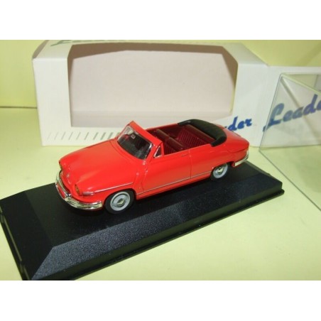 PANHARD PL17 CABRIOLET Rouge LEADER 2195 1:43