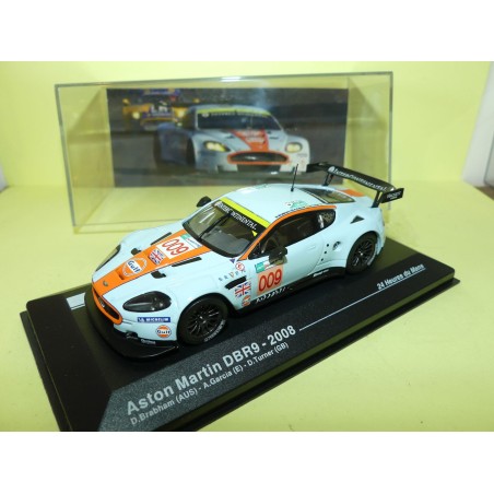 ASTON MARTIN DBR9 NÂ°009 LE MANS 2008 ALTAYA 1:43 ArrivÃ©e 13Ã¨me 1er Cat