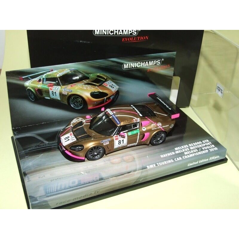 MELKUS RS2000 GTR DMV TOURING CAR CHAMPIONSHIP 2010  MINICHAMPS 1:43