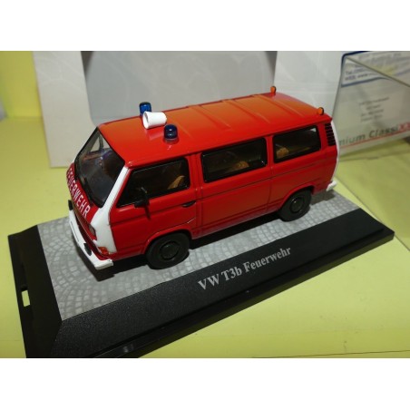 VW COMBI T3b FEUERWEHR Pompiers allemands PREMIUM CLASSIXXS 1:43
