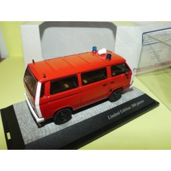 VW COMBI T3b FEUERWEHR Pompiers allemands PREMIUM CLASSIXXS 1:43