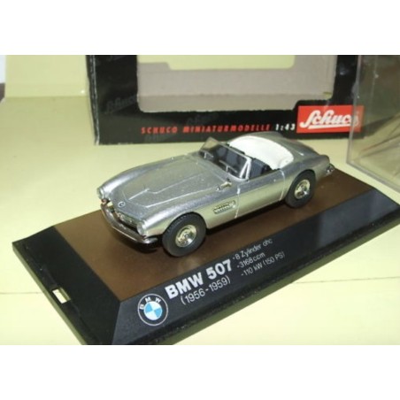 BMW 507 CABRIOLET 1956-59 Gris Argent SCHUCO 1:43