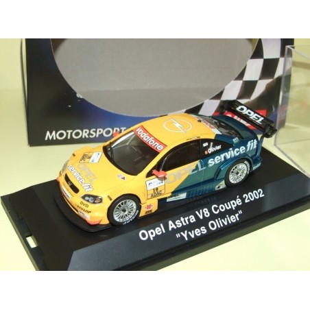 OPEL ASTRA V8 COUPE N°19 DTM 2002 OLIVIER SCHUCO 1:43