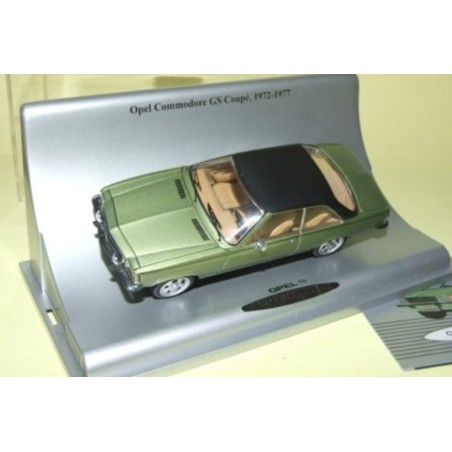 OPEL COMMODORE GS COUPE 1972-1977 Vert et Noir SCHUCO 1:43