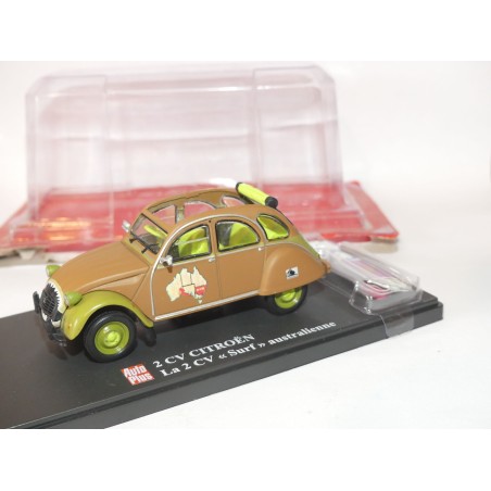 CITROEN 2CV N°012 SURF AUSTRALIENNE AUTO PLUS 1:43