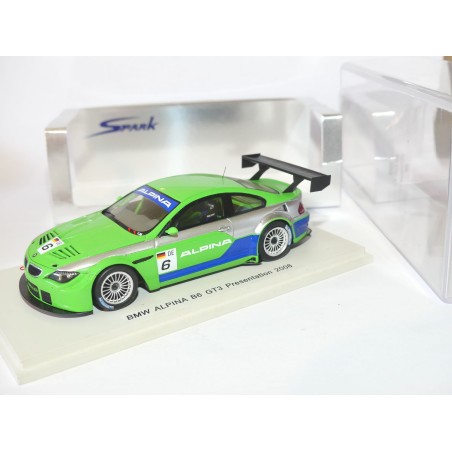BMW ALPINA B6 GT3 PRESENTATION 2008 SPARK S2800 1:43
