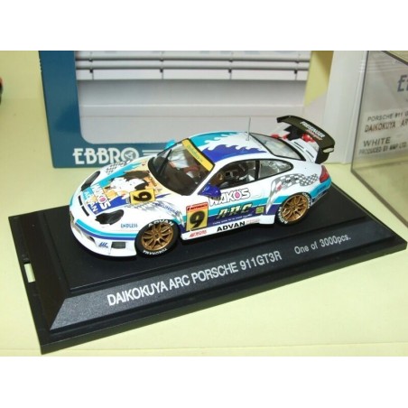 PORSCHE 911 GT3R NÂ°9 DAIKOKUYA ARC EBBRO 229 1:43
