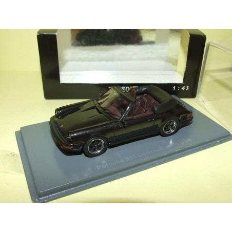 PORSCHE 911 CARRERA COUPE USA Noir NEO 1:43