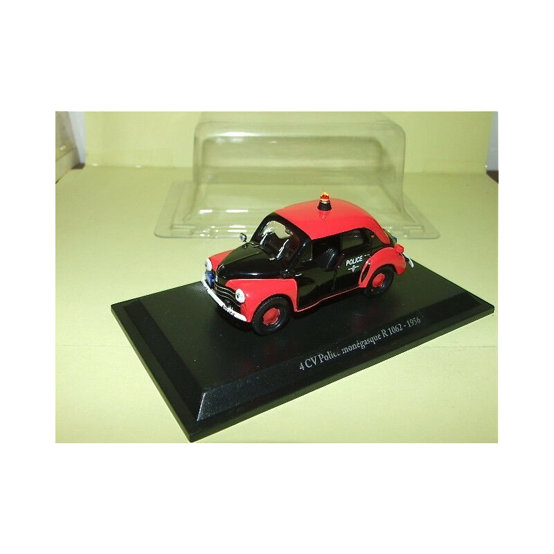 RENAULT 4CV Police MonÃ©gaste R1062 1956 ELIGOR PRESSE 1:43
