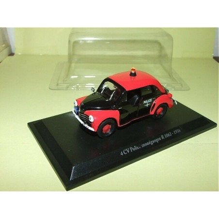 RENAULT 4CV Police MonÃ©gaste R1062 1956 ELIGOR PRESSE 1:43
