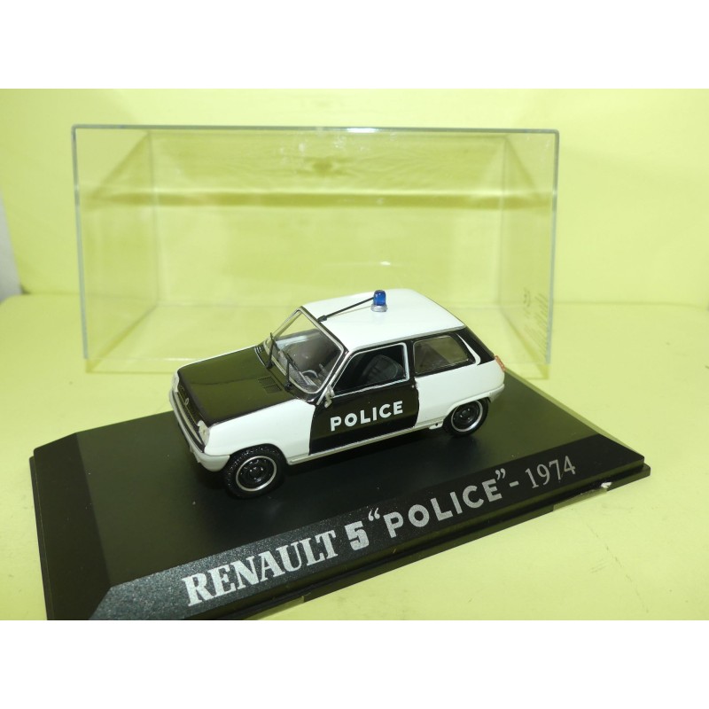 RENAULT 5 POLICE 1974 UNIVERSAL HOBBIES Collection M6 1:43