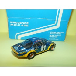 RENAULT ALPINE A110 RALLYE DES CEVENNES 1972 THERIER PROVENCE MOULAGE 1:43 dÃ©faut