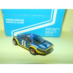 RENAULT ALPINE A110 RALLYE DES CEVENNES 1972 THERIER PROVENCE MOULAGE 1:43 dÃ©faut
