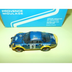 RENAULT ALPINE A110 RALLYE DES CEVENNES 1972 THERIER PROVENCE MOULAGE 1:43 dÃ©faut