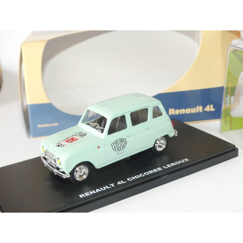 RENAULT 4L CHICOREE LEROUX ELIGOR pour ATLAS 1:43