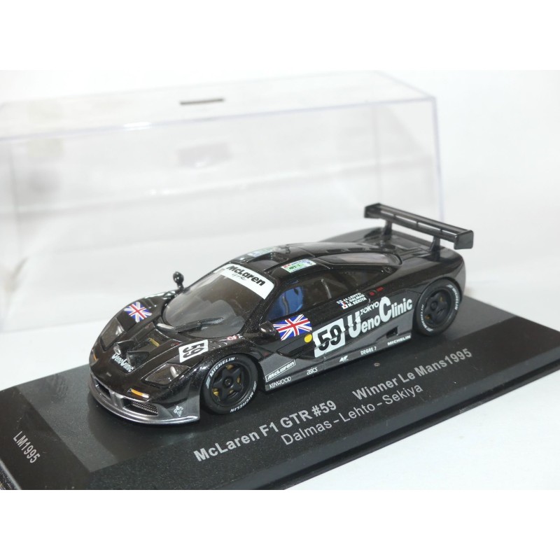 McLAREN F1 GTR NÂ°59 LE MANS 1995 IXO LM1995 1:43 ArrivÃ©e 1Ã¨r dÃ©faut