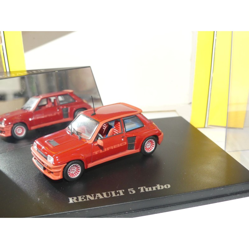 RENAULT 5 TURBO Rouge UNIVERSAL HOBBIES 1:43