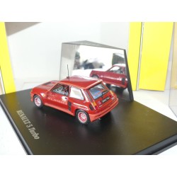 RENAULT 5 TURBO Rouge UNIVERSAL HOBBIES 1:43