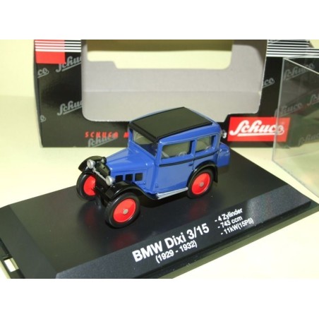 BMW DIXI 3/15 1929-1932 Bleu SCHUCO