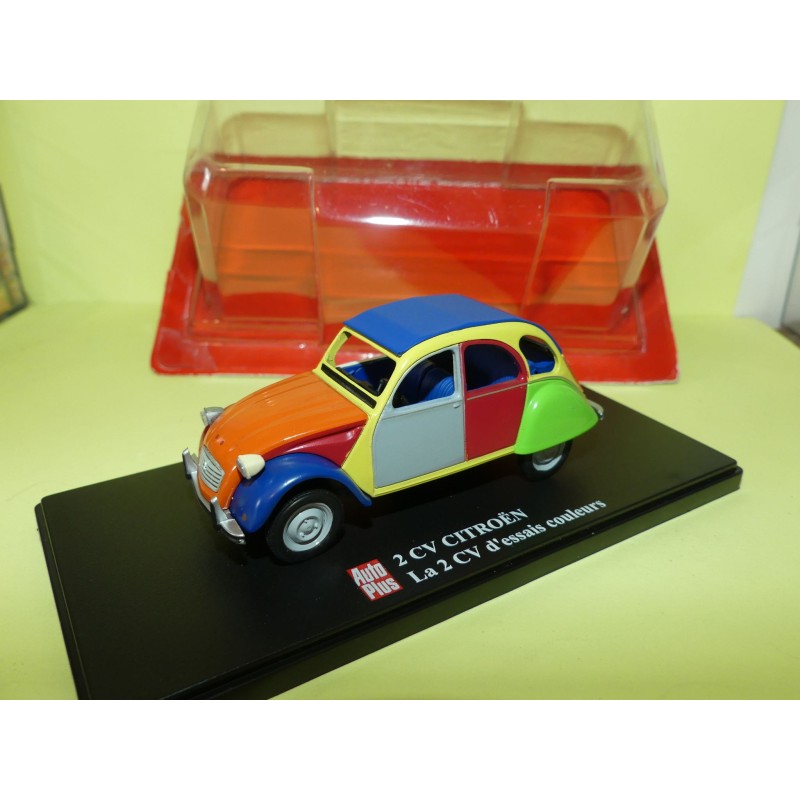 CITROEN 2CV NÂ°018 D'ESSAIS COULEURS AUTO PLUS 1:43
