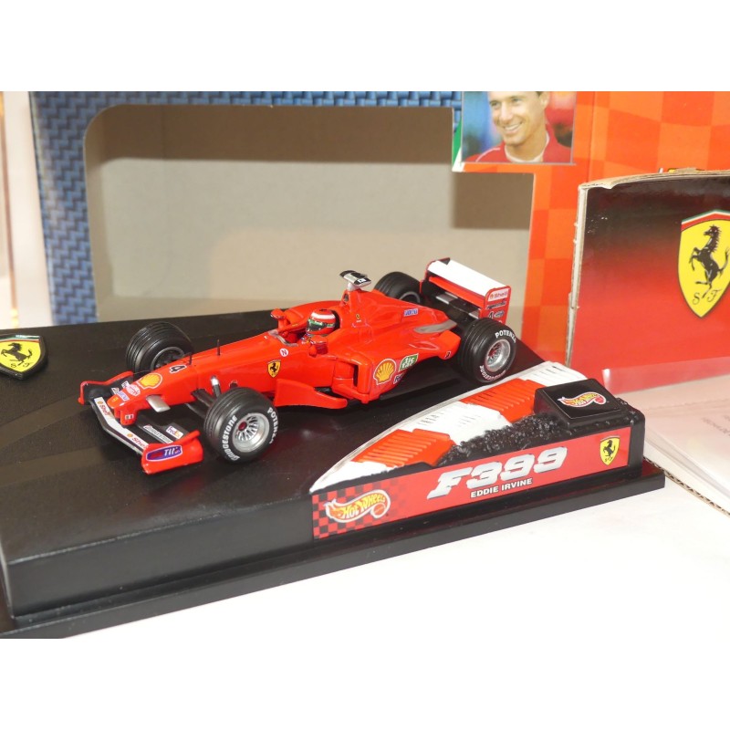 FERRARI F399 GP 1999 E. IRVINE HOTWHEELS 24626 1:43