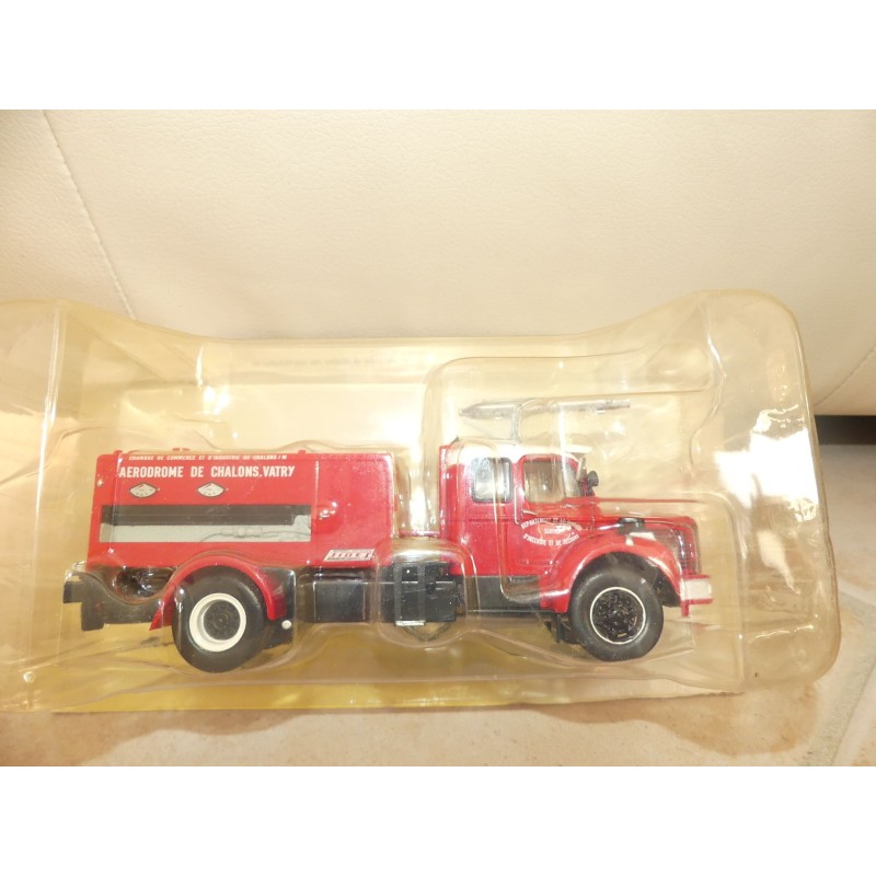 CAMION POMPIERS N°085 BERLIET GLC 28 IXO PRESSE 1:43