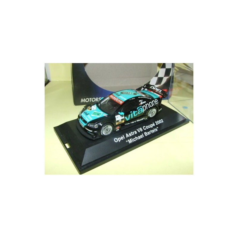 OPEL ASTRA V8 COUPée n°15 DTM 2002 BARTELS SCHUCO 1:43