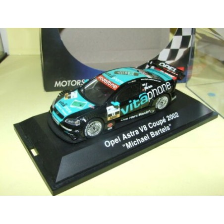 OPEL ASTRA V8 COUPée n°15 DTM 2002 BARTELS SCHUCO 1:43