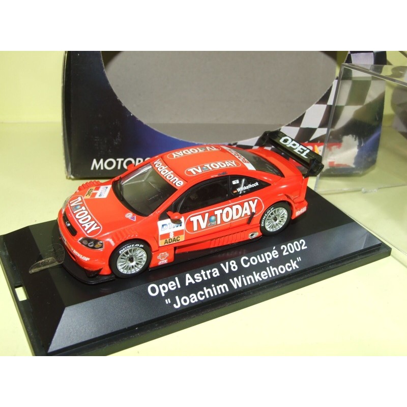 OPEL ASTRA V8 COUPE n°8 DTM 2002 WINKELHOCK SCHUCO 1:43