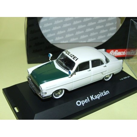 OPEL KAPITAN POLIZEI POLICE ALLEMANDE SCHUCO 1:43