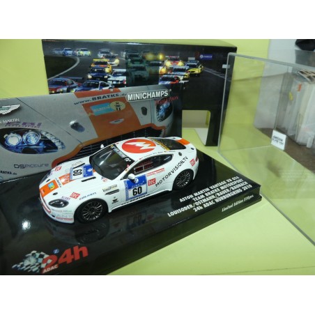 ASTON MARTIN V8 VANTAGE GT4 N°60 NURBURGRING 2010 MINICHAMPS 1:43