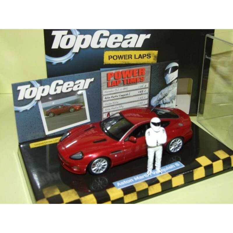 ASTON MARTIN VANQUISH S Rouge Bordeaux TopGear MINICHAMPS 1:43