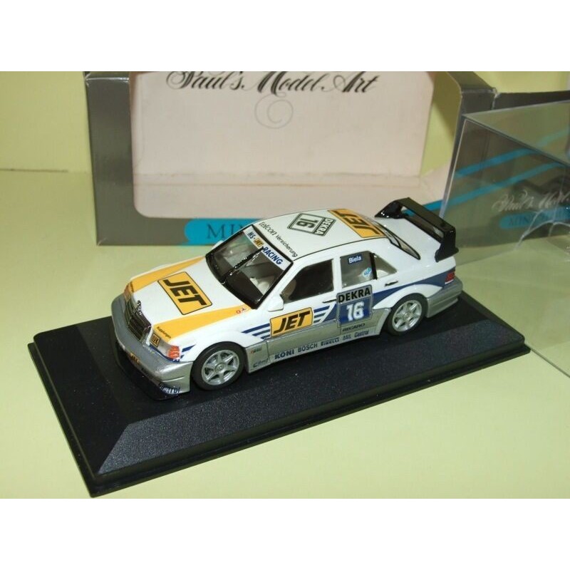 MERCEDES 190 E EVO 2 DTM 1990 NÂ°16 BIELA MINICHAMPS  1:43