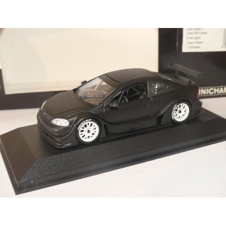 OPEL V8 COUPE TEST CAR 2000 Peinture Noir Mat MINICHAMPS 1:43