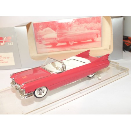 CADILLAC TYPE 62 CABRIOLET 1959 Rose VITESSE 380 1:43