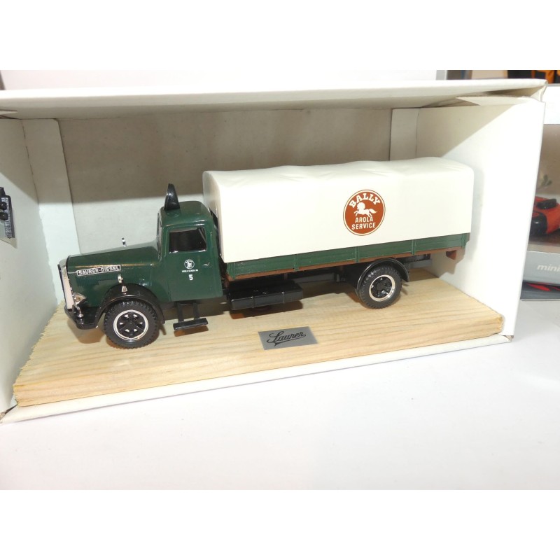 SAURER S4C 1952 PLATEAU BACHÃ‰ BALLY AROLA VITESSE 210 1:43