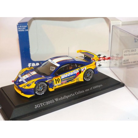 TOYOTA WEDS SPORTS CELICA NÂ°19 JGTC 2003 EBBRO 550 1:43 of referen