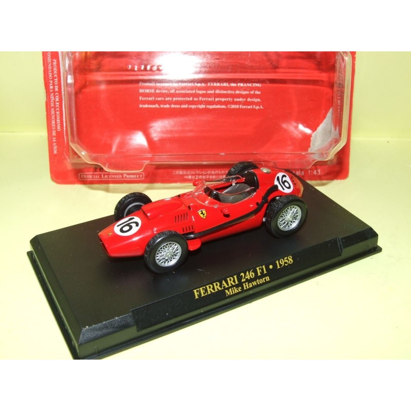 FERRARI 246 F1 GP 1958 M. HAWTORN FABBRI 1:43
