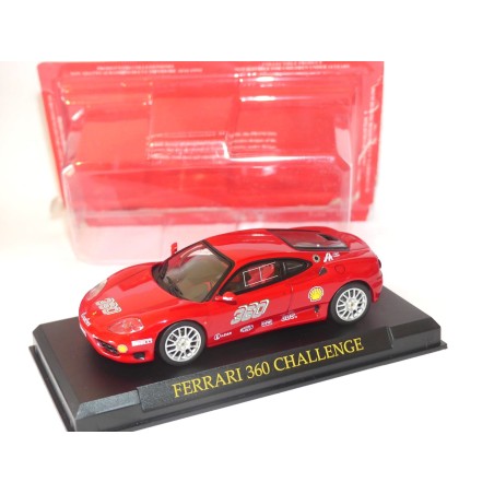 FERRARI 360 CHALLENGE Rouge GT COLLECTION IXO PRESSE 1:43 sous coque