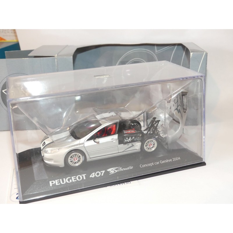 PEUGEOT 407 SILHOUETTE CONCEPT CAR GENEVE 2004 NOREV 1:43