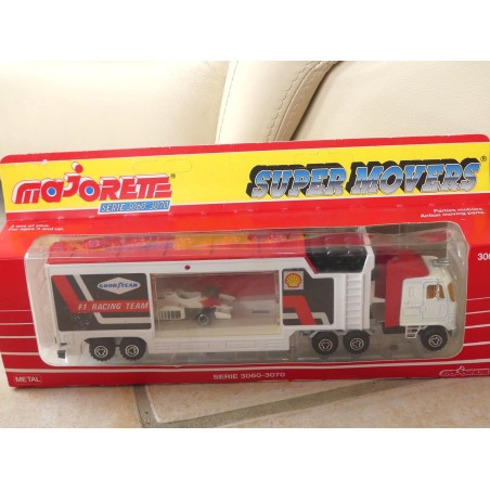 CAMION ATELIER F1 RACING CAR MAJORETTE 3065 1:50 of reference 3065