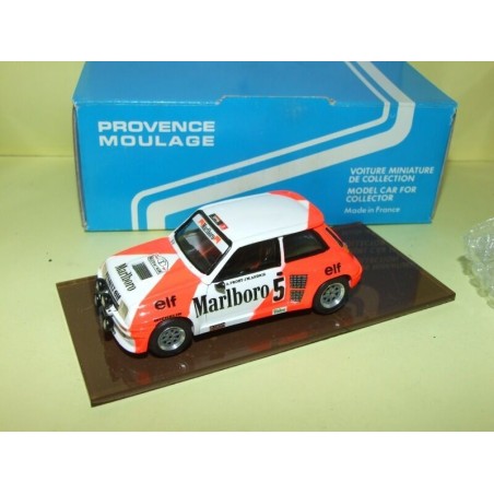 RENAULT 5 TURBO RALLYE DU VAR 1982 A. PROST PROVENCE MOULAGE Kit MontÃ© 1:43