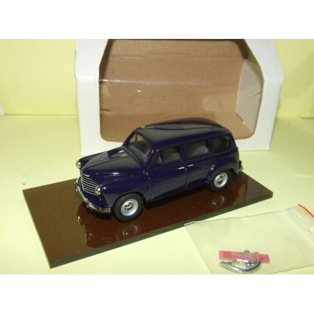 RENAULT PRAIRIE Version Civile LUXE Bleu PRESTIGE Kit MontÃ© 1:43