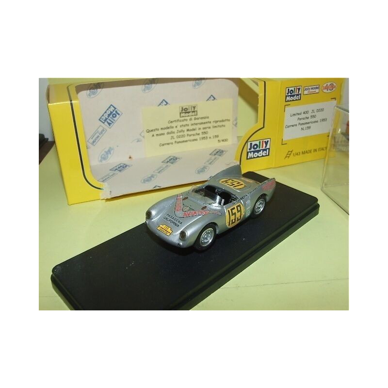 PORSCHE 550 CARRERA PANAMERICA 1953 JOLLY MODEL JL0220 1:43