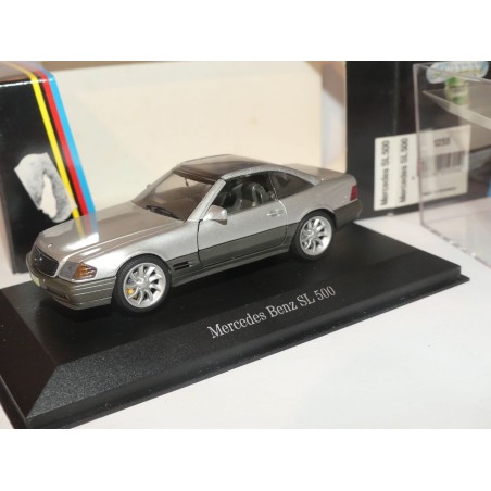 MERCEDES SL 500 Gris SCHABAK 1255 1:43 roues modifiées