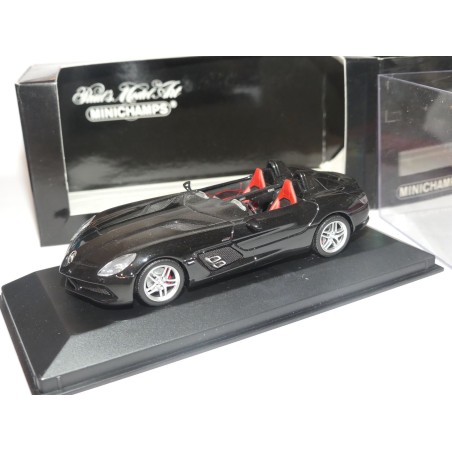 MERCEDES SLR Z199 STIRLING MOSS Noir MINICHAMPS 1:43