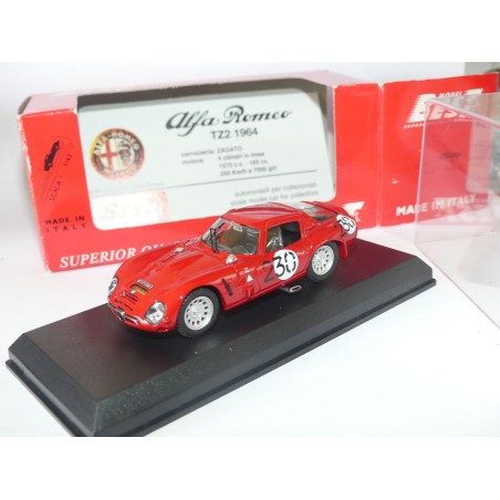 ALFA ROMEO TZ2 N°230 BOLZANO 1966 BEST 9089 1:43