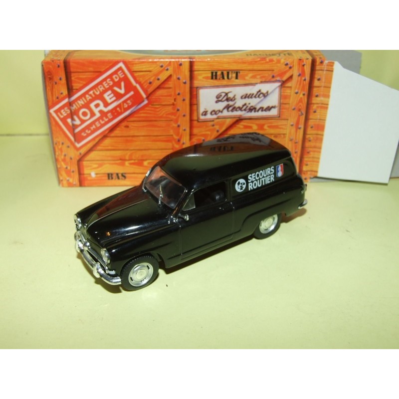 SIMCA ARONDE 1955 SECOURS ROUTIER GENDARMERIE NOREV boite carton 1:43