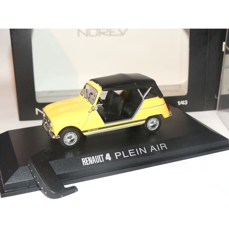 RENAULT 4 PLEIN AIR Jaune NOREV 1:43